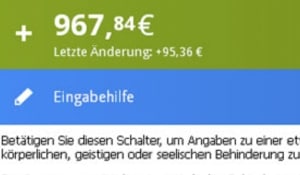 Die Menüführung von QuickSteuer 2018 Deluxe