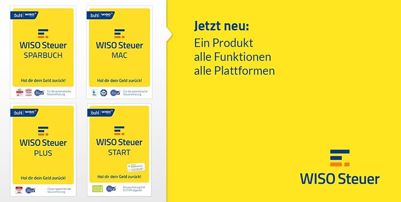 WISO Steuer 2023 - eine Version für alle Betriebssysteme