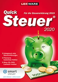 Steuerprogramme Vergleich:  Lexware QuickSteuer 2020