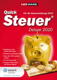 Steuerprogramme Vergleich:  Lexware QuickSteuer 2020 Deluxe