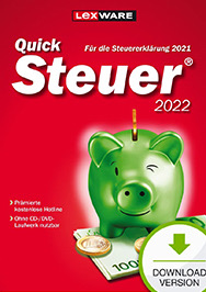 Steuerprogramme Vergleich:  Lexware QuickSteuer 2022