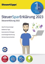 Steuersoftware Test und Vergleich SteuerSparErklärung 2023