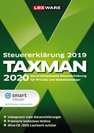 Steuerprogramme Vergleich:  Taxman 2020