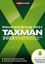 Steuerprogramme Vergleich:  Taxman 2022