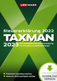 Steuersoftware Test und Vergleich Taxman 2023