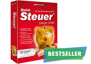 Steuersoftware Vergleich Lexware QuickSteuer 2018 Deluxe