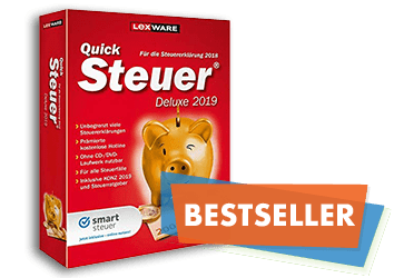 Steuersoftware Vergleich Lexware QuickSteuer 2019 Deluxe