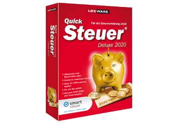 Steuersoftware Vergleich Lexware QuickSteuer 2020 Deluxe