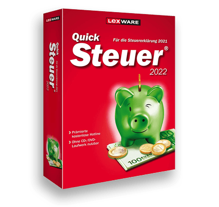 Steuersoftware Vergleich Lexware QuickSteuer 2022