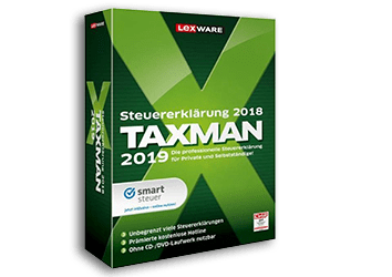 Steuersoftware Vergleich Taxman 2019