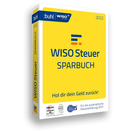 Steuersoftware Vergleich WISO Steuer:Sparbuch 2022