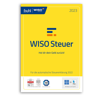 Steuersoftware Vergleich WISO Steuer 2023