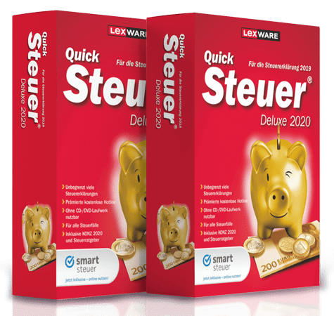 Lexware QuickSteuer 2020 Deluxe Steuersoftware Vergleich