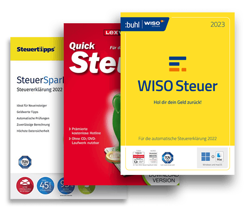 Steuersoftware Test und Vergleich 2023