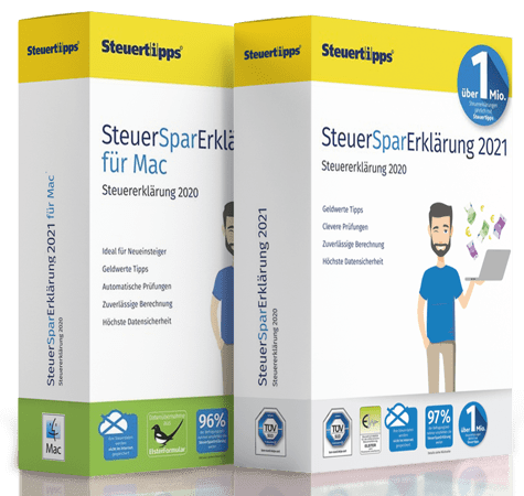 SteuerSparErklärung 2021 Steuersoftware Vergleich