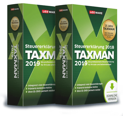 Taxman 2019 Steuersoftware Vergleich