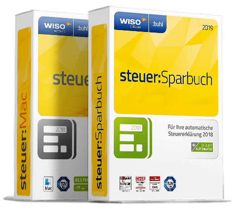 WISO Steuer:Sparbuch 2019 Steuersoftware Vergleich