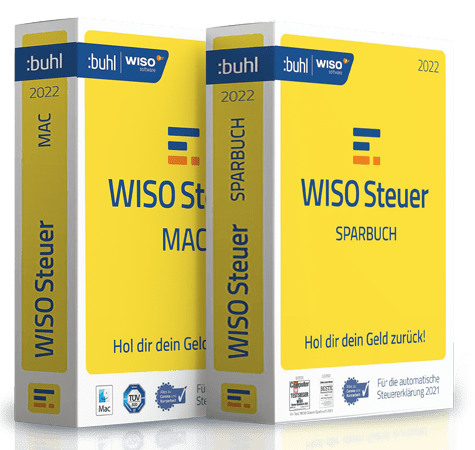 WISO Steuer:Sparbuch 2022 Steuersoftware Vergleich